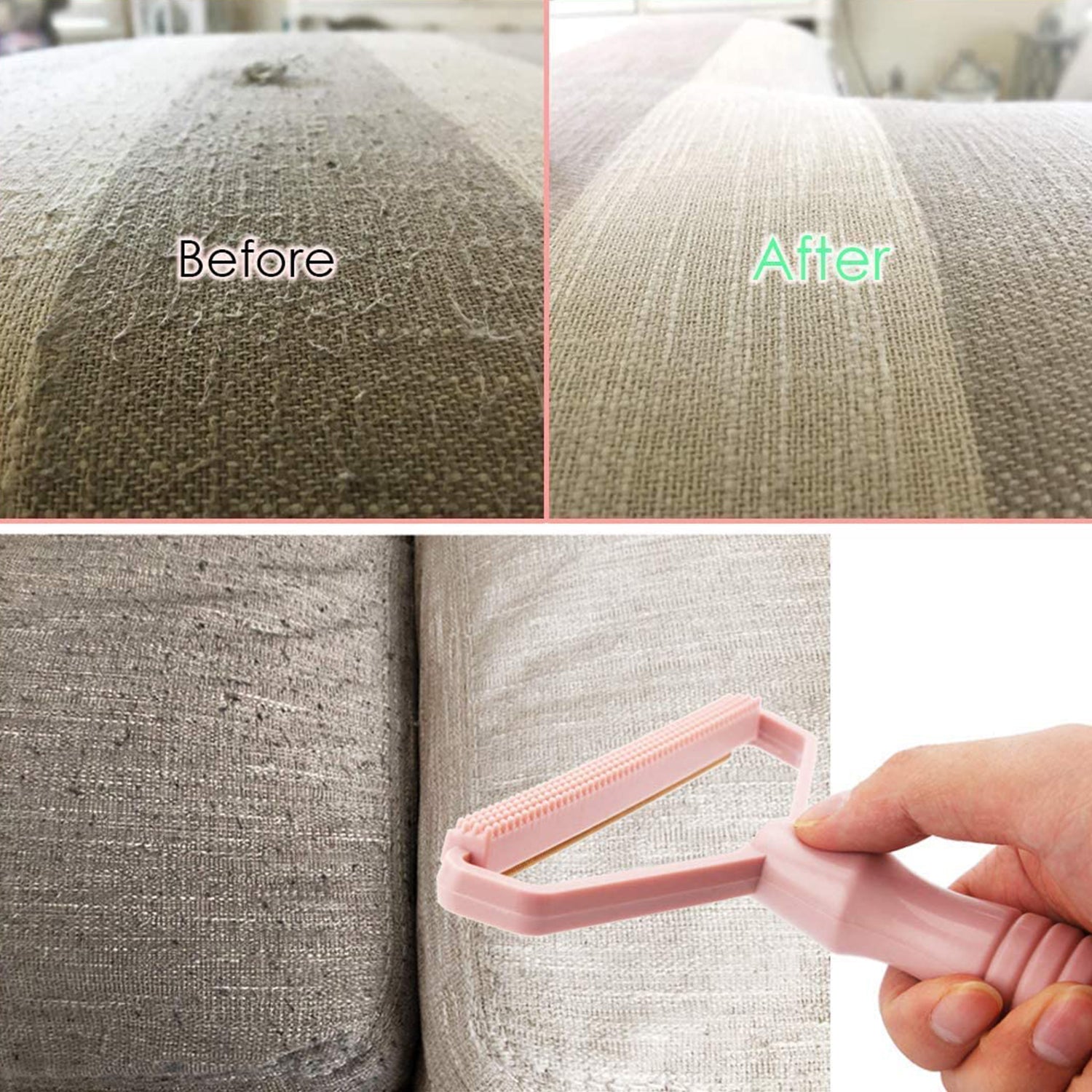 12850 2in1 Portable Lint Remover for Home Use | Use for Removing Lint Dust in Furniture and Wool Clothes Sweater Carpet | Woolen Fabrics Brush Sticky Lint Roller with Long Handle (1 Pc) 12850 2in1 Portable Lint Remover for Home Use | Use for Removing Lint Dust in Furniture and Wool Clothes Sweater Carpet | Woolen Fabrics Brush Sticky Lint Roller with Long Handle (1 Pc)